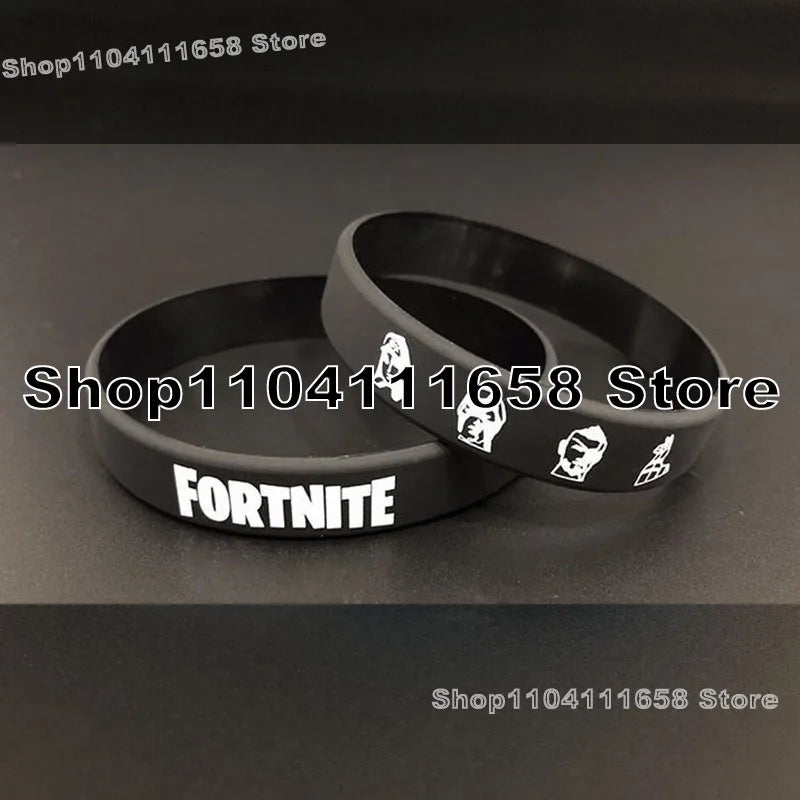 Brățară luminoasă din silicon, tematică Fortnited, decor pentru petrecere, brățară aniversară din cauciuc, jucărie la modă pentru adulți și adolescenți, cadou aniversar