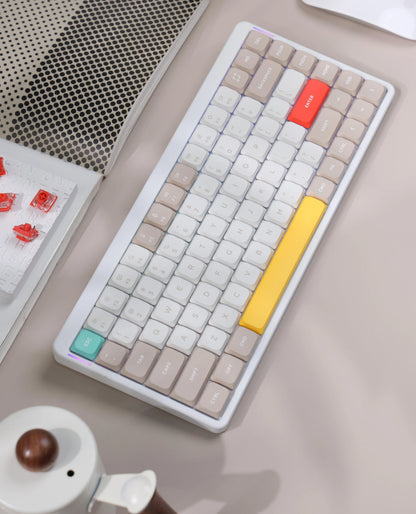NuPhy nSA Profile Shine-through nSA PC Keycaps Transparent Keycap Low Profile Suitable for Air Series For AIR75/AIR75 V2/AIR96