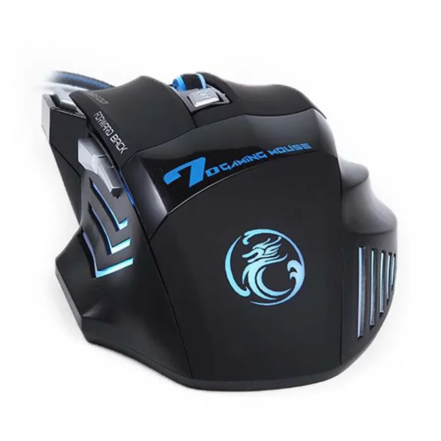 Best Sale 7 Buttons 5500 DPI Super Led Optical Professional USB Wired Gaming Mouse High Quality Computer Cable Game Mice