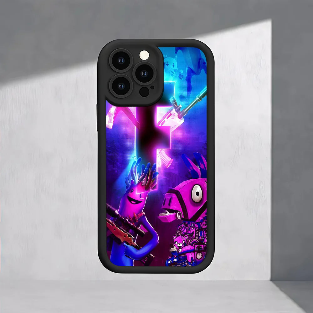 F-Fortnite Gaming-Handyhülle für Motorola Moto Edge 70 G86 G56 50 G35 G05 G34 G75 G PLAY G85 60 Neo Fusion Stylus Pro Ultra 4G 5G