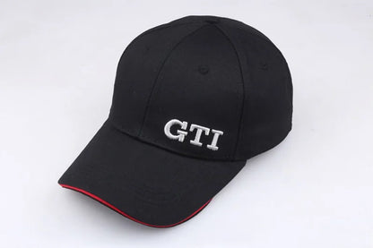 New Letter Men's And Women's Racing Hat Car Golf GTI Baseball Cap Sports And Leisure Hat Outdoor Camping Beach Sun Hat B185