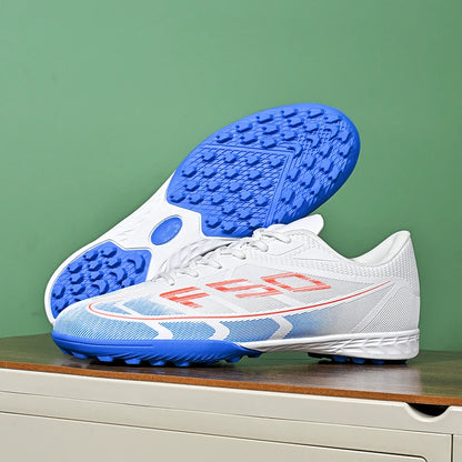 Nouvelles chaussures de football pour hommes, chaussures de futsal à cheville haute, respirantes, antidérapantes, de haute qualité, ultralégères, chaussures de sport, chaussures de match en plein air