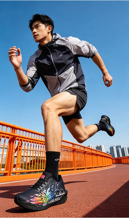 2026 New Eagle Pattern Running Shoes Carbon Plate Marathon Sports Shoes Ultra-Light Breathable Cushioning Training Running Shoes