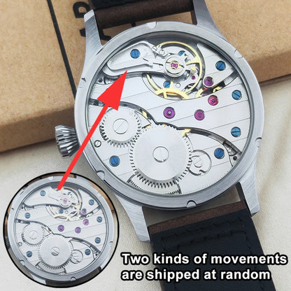 Corgeut Luxusuhr mit Saphirglas, 42 Mm Zifferblatt, ST3600- oder ST3601-Handaufzugswerk, 316L-Stahlgehäuse, Herrenuhr, 30 M wasserdicht