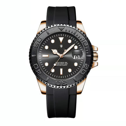 Montres de luxe pour homme - Nouvelle marque - Montres-bracelets sportives et tendance à quartz - Cadeaux pour homme - Montres automatiques - Horloge numérique « Café » pour homme