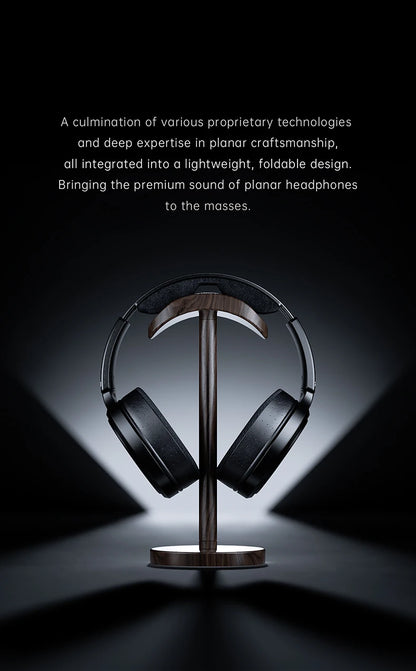 FiiO JT7 Over-Ear Planar Magnetic Audiophile Headphones 95x86mm Planar Driver Design Adjustable Headband 4.4mm/3.5mm Cable