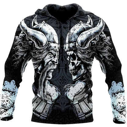 2023 neuer Herbst-Hoodie für Herren mit Wolf-Print, 3D-Sweatshirt, urban, trendig, vielseitig kombinierbar, Oversized-Oberteil, Kapuzenpullover, Herrenbekleidung