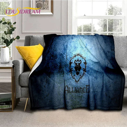 WOW, World of Warcraft Demon Hunter, Lich King igraće 3D mekane deke, prekrivač za piknik, krevete, sofu, dom, spavaću sobu, dječje poklone
