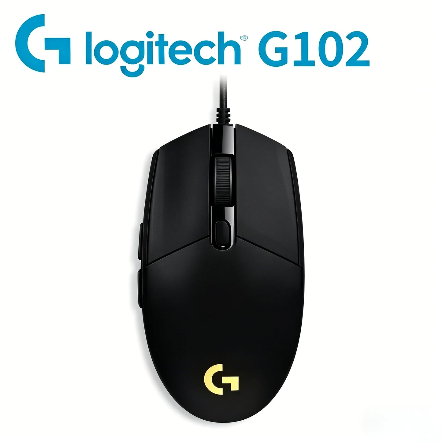 Logitech G102  Wired Gaming Mouse RGB Backlight 8000DPI Optical Sensor 6 Programmable Buttons for PC Laptop Gamers