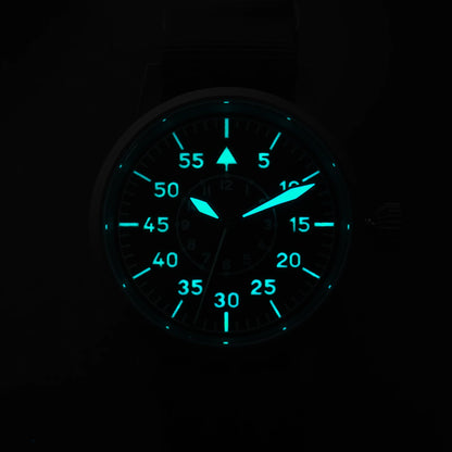 militado ML10 Quartz Watch VH31 Sweeping Second Movement 316L sandblasted coating Sapphire BGW9 Luminous 100m Waterproof Watch