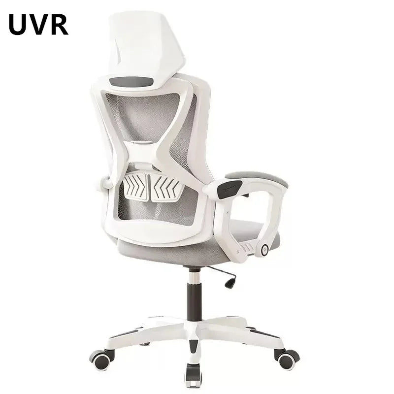 UVR Reclining Computer Chair Home Backrest Chair Office Worker Chair  Comfortable Long Sitting Gaming Chair Conference Seating