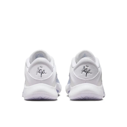 Nike AOne: Minimalist, Comfortable, Cushioned, and Breathable Low-Top Basketball Shoes (Unisex, White and Blue) FZ8606-100