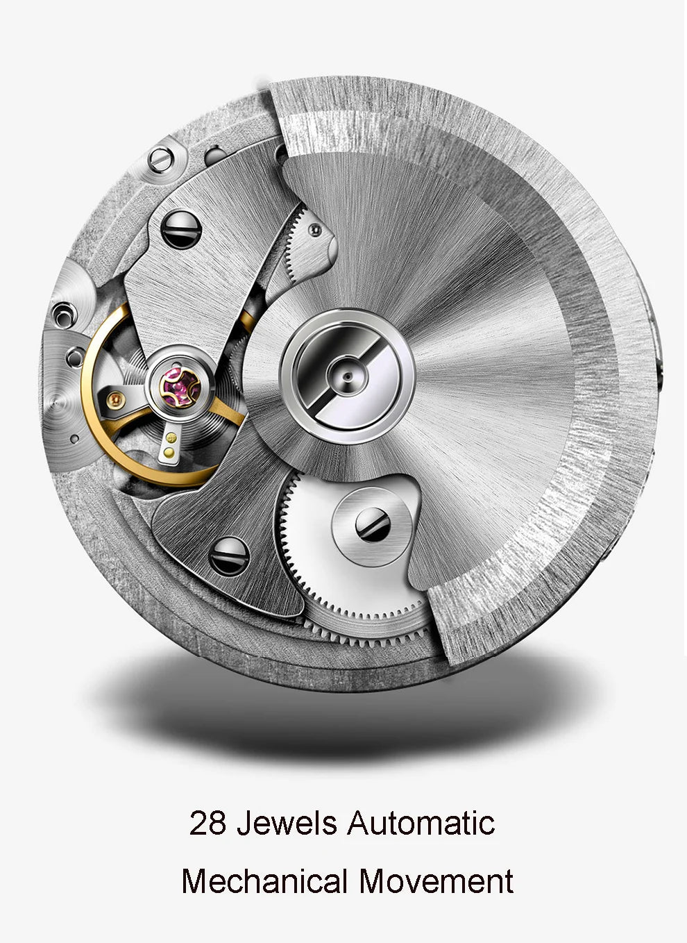 Luxury Brand Switzerland LOBINNI Perpetual Calendar Seagull Automatic Mechanical Men's Watches Sapphire Multi-function L13019-11