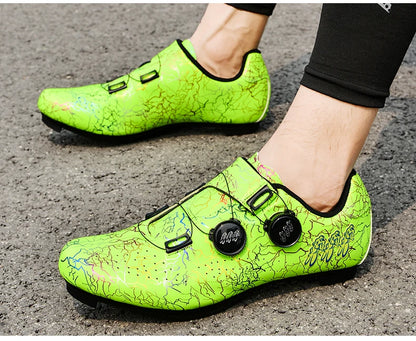 Professionelle Rennradschuhe für Herren und Damen – selbstarretierende Speed-Fahrradschuhe mit SPD-Cleats für Racing und Wettkampf
