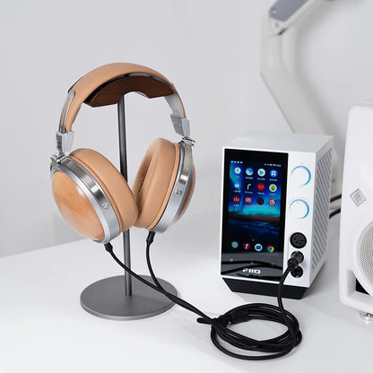 FiiO FT1 Headphones Professional Monitor North American Walnut HIFI Music Wired Headset Shanling