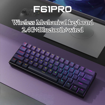 Keyboard Bluetooth Wireless Mechanical keyboards rgb Gamer teclado para tablet mecanico 60% ipad Backlit Mini usb key board
