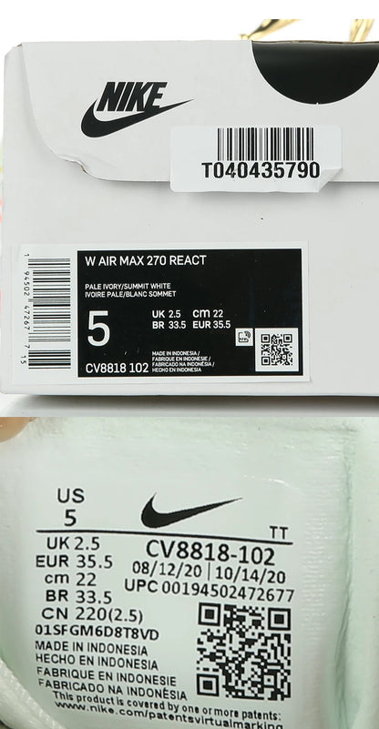 Nike Genuine Air Max Unisex Air Cushion Casual Shoes CV8818-102