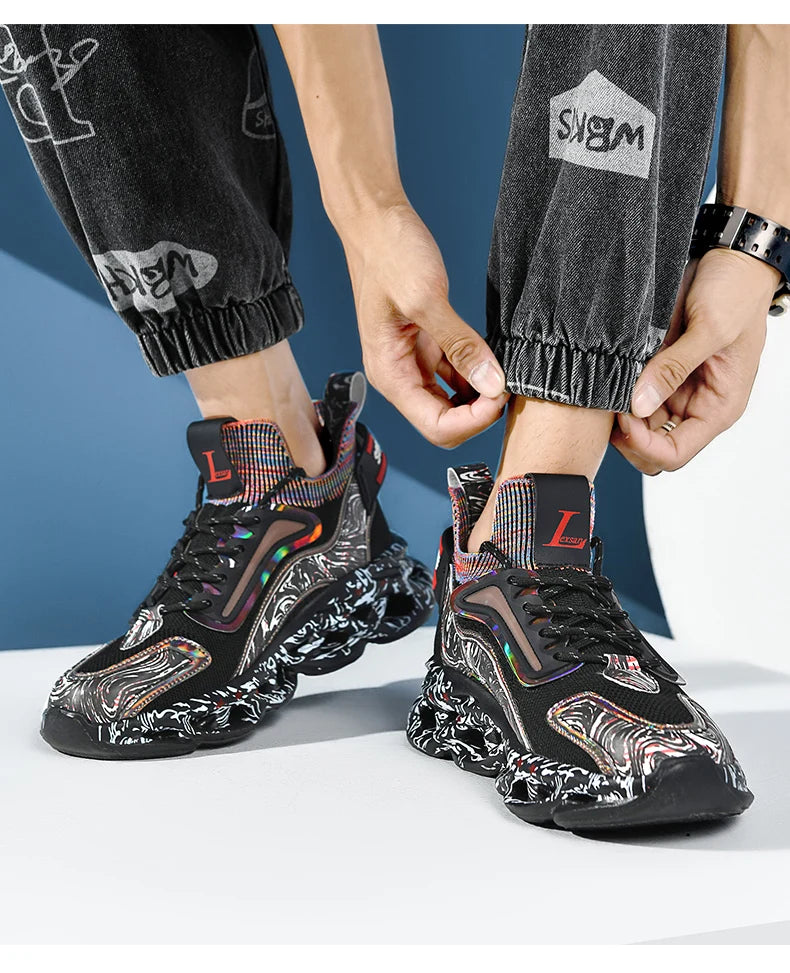 chaussure Hommes chaussures baskets hommes hommes chaussures décontractées tenis chaussures de luxe formateur course blanc cassé chaussures mode mocassins chaussures de course pour hommes