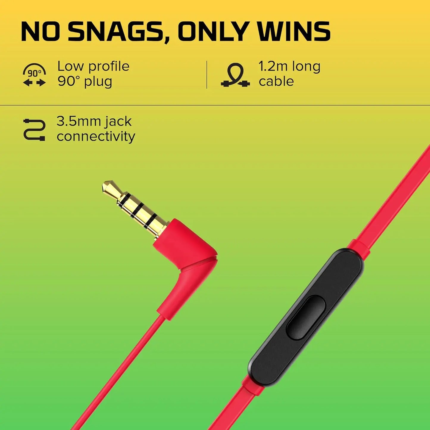 Original HyperX Cloud Earbuds II Wired Gaming Earphone 3.5mm Microphone Multi-Function Button FOR PC Mobile Nintendo Switch