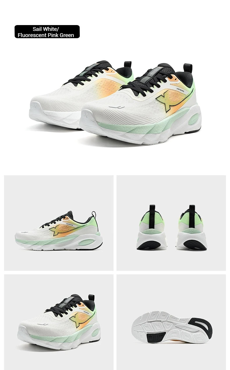Xtep Lingbu 2.0 Running Shoes Male 2025 Spring ACE Support Feather Foam Sports Shoes  Stability Advanced Sneakers 875119110001