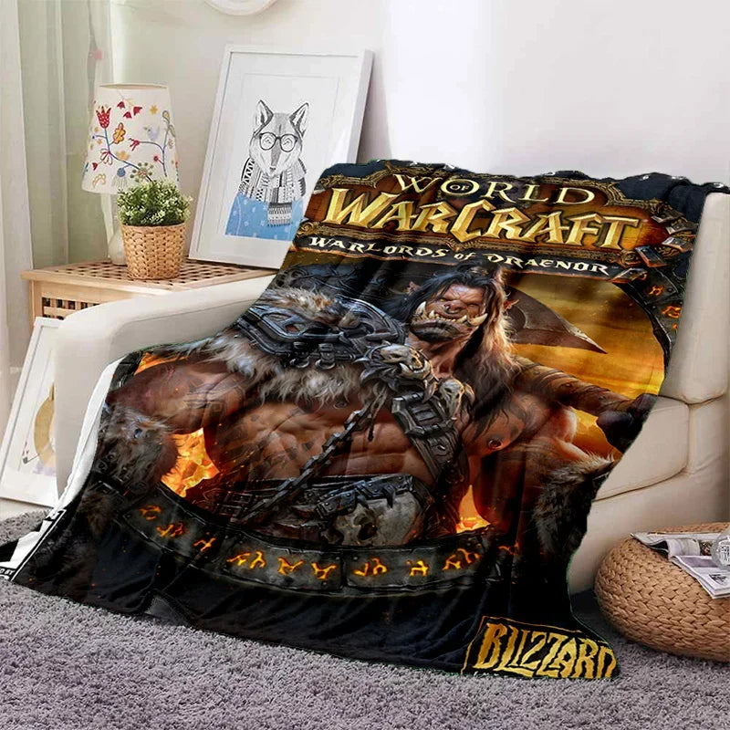WOW, World of Warcraft Demon Hunter, Lich King igraće 3D mekane deke, prekrivač za piknik, krevete, sofu, dom, spavaću sobu, dječje poklone