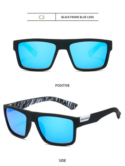 2022 Luxury Polarized Sunglasses Men Women Fashion Square Male Sun Glasses Vintage Driving Fishing Eyeglasses Sport Shades UV400
