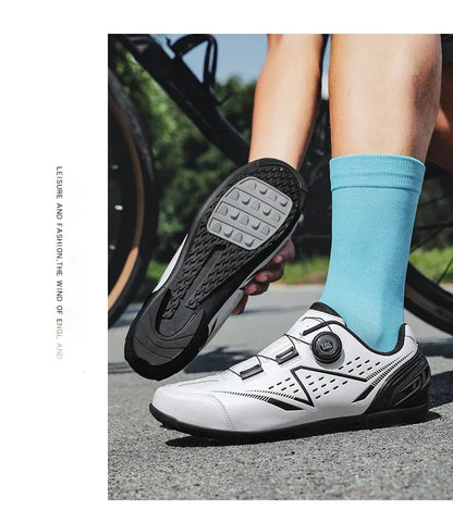 Professional Men Mtb Cycling Shoes White Racing Self-Locking 2024 Speed Road SPD Bicycle Sneakers New Women Flats Cleats Shoes