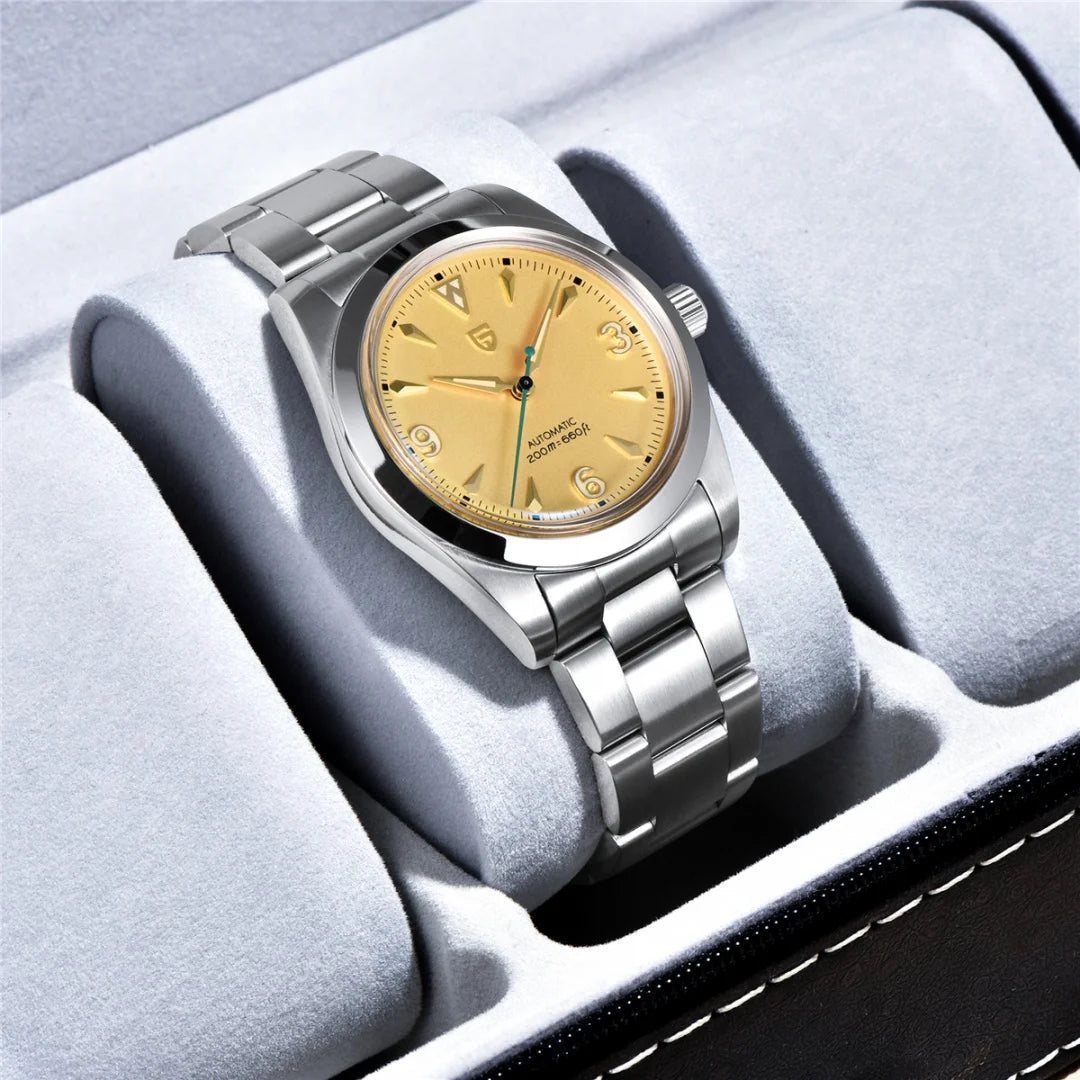 2024 NEW PAGANI DESIGN Sports Men Automatic Mechanical Wriswatch Japan NH35A Stainless Steel Simple 200M Waterproof Montre Homme
