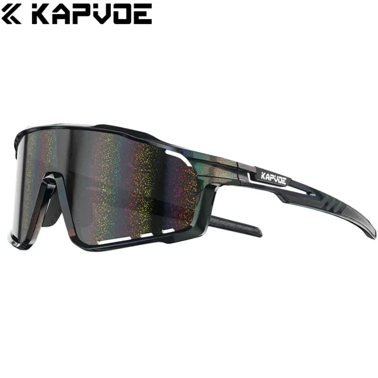 Kapvoe Mode-Sonnenbrillen für Herren – Coole Fahrradbrillen, MTB, Skaten, UV400, Angelbrillen, Herren, Damen, Fahrradbrillen