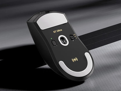 MCHOSE K7 Ultra Dual 8K Polling Rate Lightweight Magnetic Wireless Gaming Mouse PAW3950 Wireless Charging Dock Esports Office