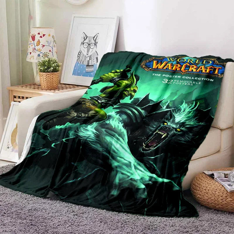WOW, World of Warcraft Demon Hunter, Lich King igraće 3D mekane deke, prekrivač za piknik, krevete, sofu, dom, spavaću sobu, dječje poklone