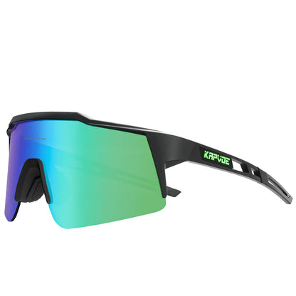 Gafas de sol Kapvoe para ciclismo, gafas polarizadas para bicicleta, MTB, UV400, de montaña, para hombre y mujer, gafas deportivas para actividades al aire libre