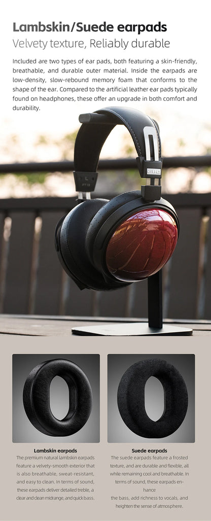 FiiO FT13 Audiophile Closed-Back Headphones Hi-Res Audio Wired HiFi Headphone