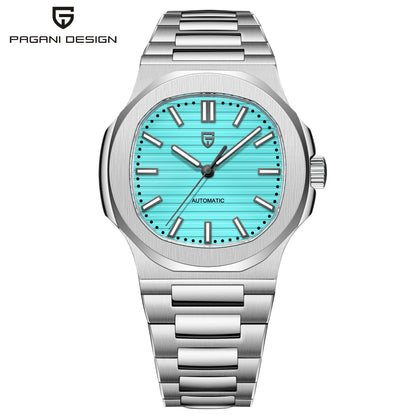 PAGANI DESIGN 2025 New Men's Watches Luxury Automatic Watch For Men Mechanical 40MM WristWatch Stainless Steel AR Sapphire glass