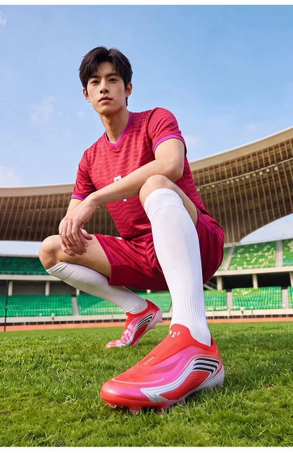 Nouvelles chaussures de football pour hommes TF/FG, modèle professionnel unisexe, très populaires, chaussures de futsal ultra-légères, chaussures de football de haute qualité, chaussures de sport pour femmes.