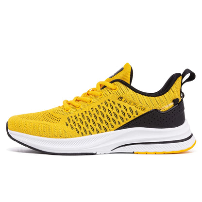 Baasploa Lightweight Running Shoes For Men Comfort Men's Designer Mesh Casual Sneakers Lace-Up Male Outdoor Sports Tennis Shoes