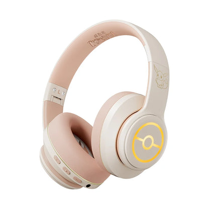 CHENFENG Noise Cancelling Wireless RGB Headphones Bluetooth 5.4 HiFi Stereo Earphones for Music Game Sports - Girls Kids Gift