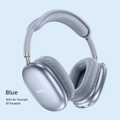 HOCO W35 Air Over-ear Bluetooth Headphones Wireless Sports headset Suport TF card AUX mode Stereo Smart Gaming Student Earphones