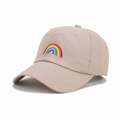 Unisex Baseball Cap Rainbow Embroidery Sports Hats Fashion Hat Cap For Men Women Streetwear Dad Hats