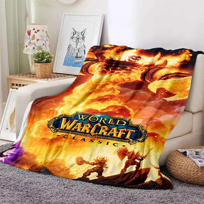 WOW, World of Warcraft Demon Hunter, Lich King igraće 3D mekane deke, prekrivač za piknik, krevete, sofu, dom, spavaću sobu, dječje poklone