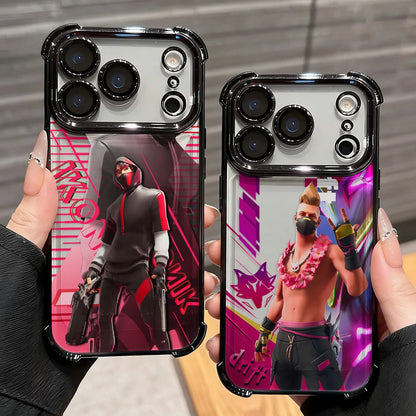 Cartoon Games F-Fortnite-belagt telefoncover til Xiaomi 15T 15 14 13 Poco M7 F7 F4 F5 X7 X6 X5 Pro Ultra 4G 5G med anti-fald-airbag