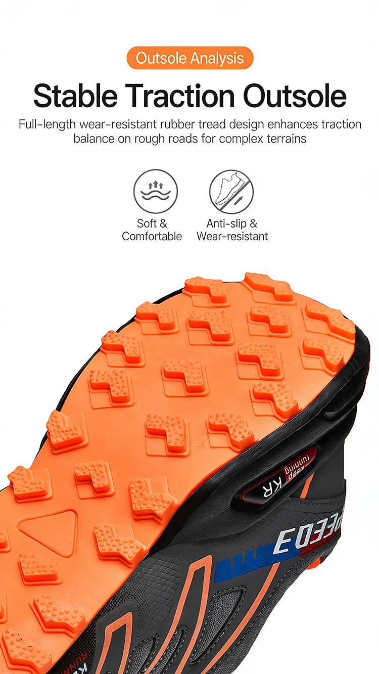 Men's High Quality Hiking Shoes Outdoor Trainers Climbing Shoes Women's Trekking Sneakers Anti-slip Tactical Sneaker