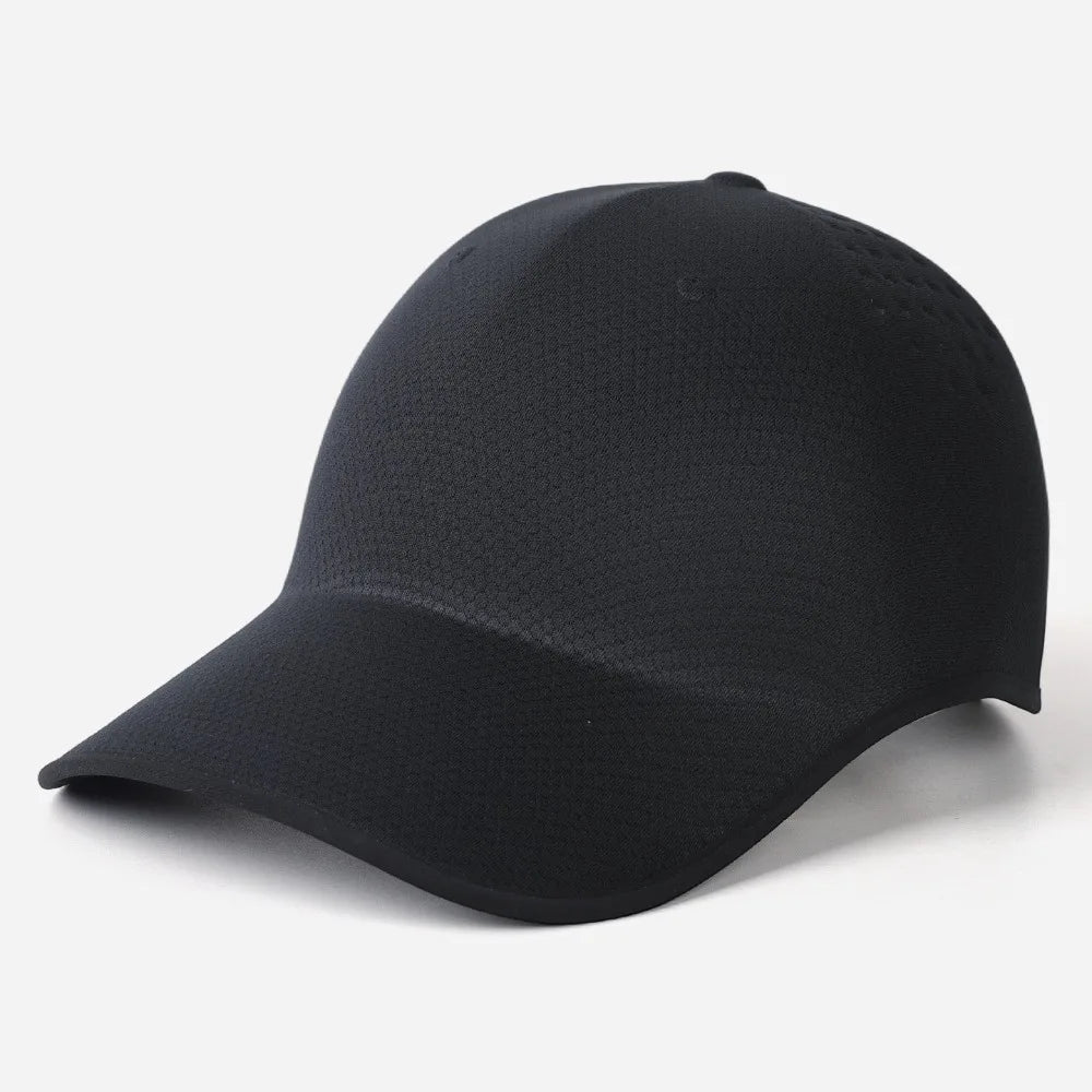 Kreativni poklon, bejzbol kapa bez šavova, brzo sušeća, pakirna sportska kapa, poliesterska, lagana kapa s vizorom
