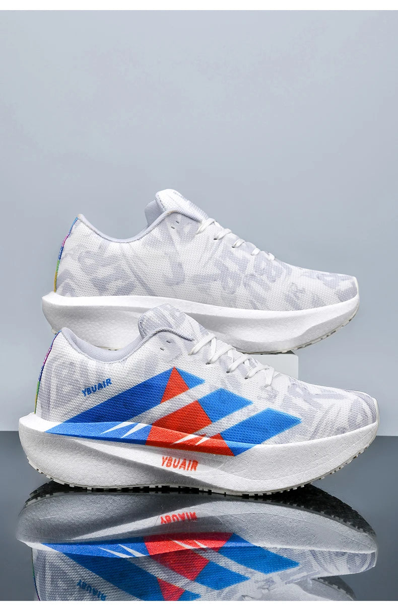 Men's Cushioning Running Shoes Lightweight Athletic Casual Sneakers Male Non-Slip Sports Shoes Outdoor Travel Walking Shoes2026