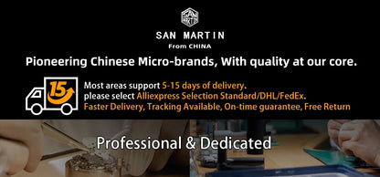 San Martin New 42mm Peacock Gemstone Dial NH35 Luxury Men Watch Automatic Mechanical Sapphire 100M Waterproof Luminous SN0130