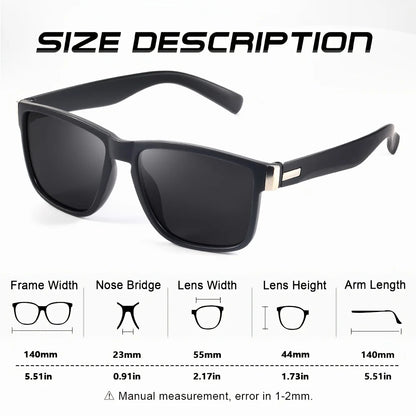Sunglasses Unisex Square Vintage Sun Glasses Famous Brand Sunglases Polarized Sunglasses Oculos Feminino