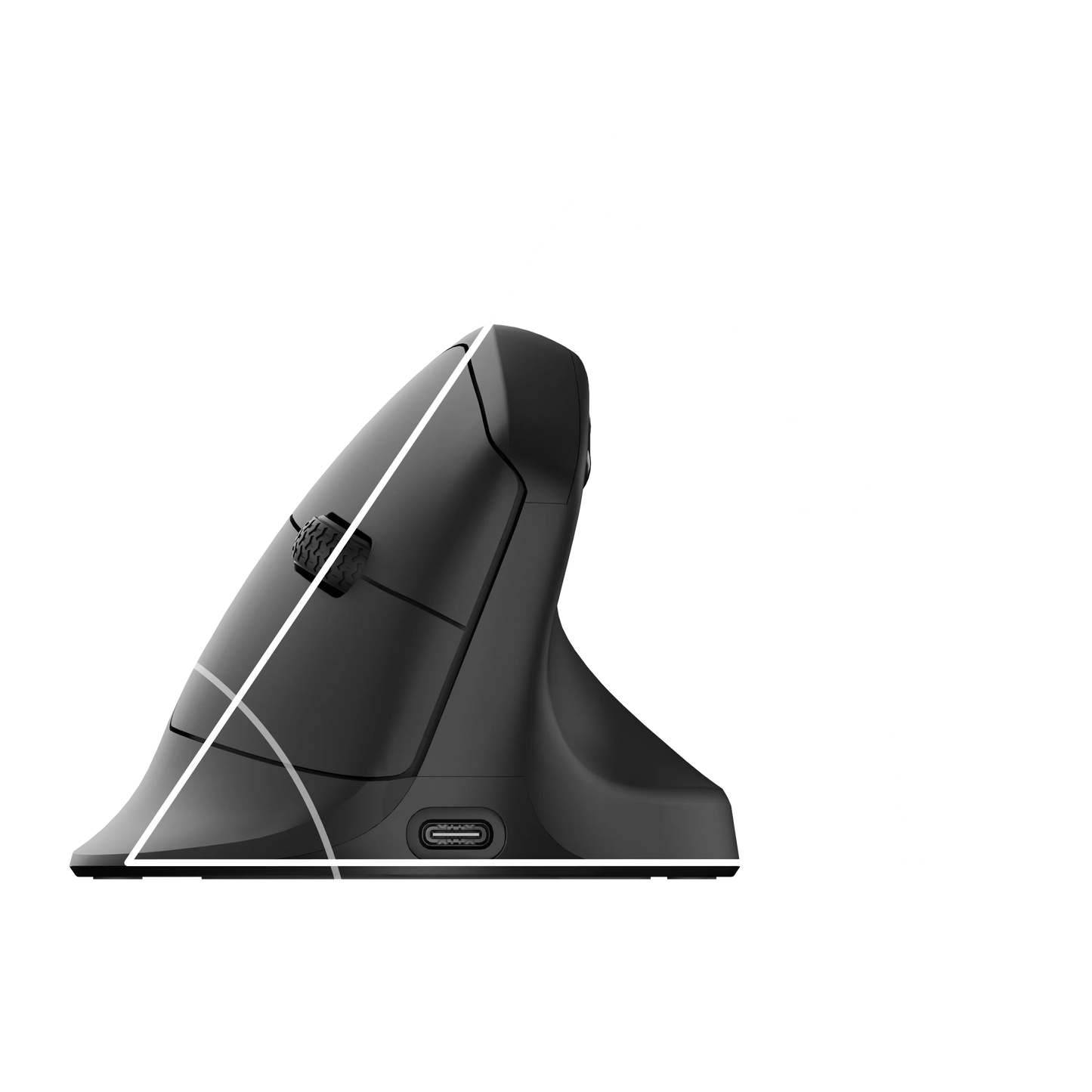 Keychron M5 Wireless Ergonomic Mouse Optical 8K Polling Rate 2.4GHz & Bluetooth Type-C Mice 3950 Sensor