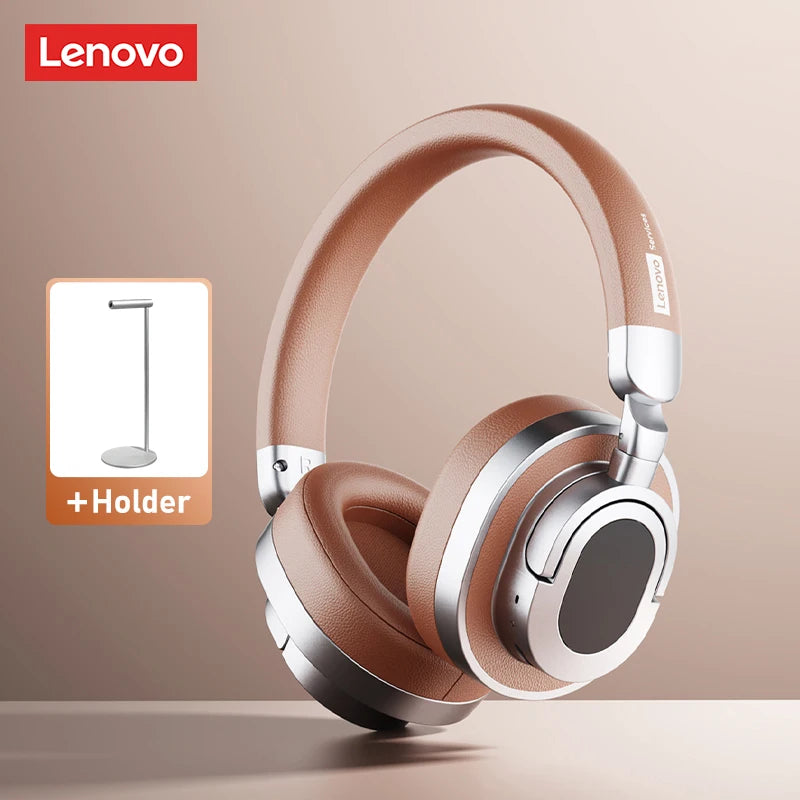 Lenovo LE602 Bluetooth 6.0 Over-Ear Headsets HiFi Stereo Sound Fashionable Music Earphones ENC HD Call Wireless Wired Headphones