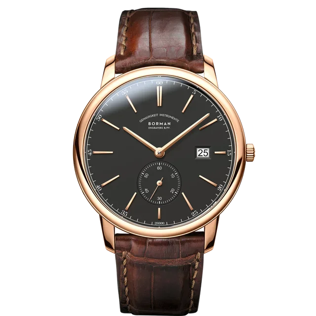 BORMAN BM3817 TOP Watch New 42 Luxury Men Automatic Mechanical Men's Watches Sapphire Ultra-thin 50M Waterproof Sub Dial Clocks