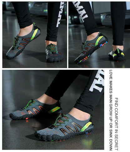 Men Aqua Shoes Water Swimming Shoes Women Sneakers Boys Child Barefoot Shoes Beach Sandals Quick-Dry River Sea Diving Gym